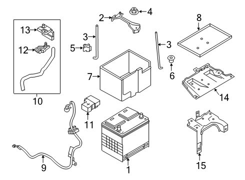 2021 Nissan Murano Battery Diagram