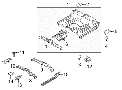 2021 Nissan Titan Floor Diagram 2