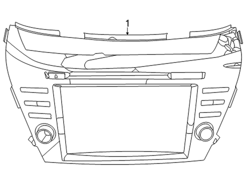 2021 Nissan Murano Sound System Diagram 1