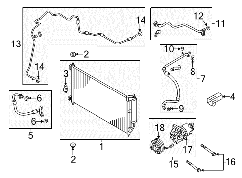 2020 Nissan NV Switches & Sensors Diagram