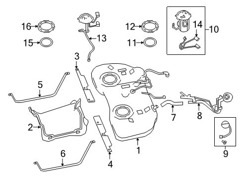 2022 Nissan Altima Fuel Supply Diagram 1