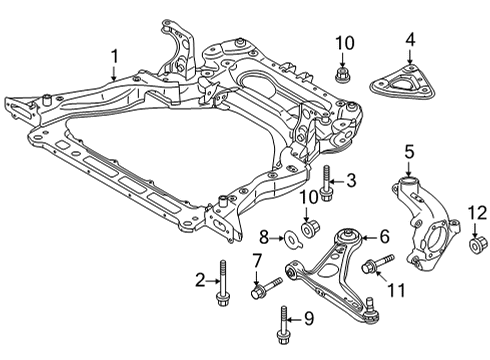 Bolt Diagram for 01125-A2051