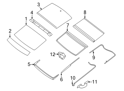 2020 Nissan Maxima Sunroof Diagram 2