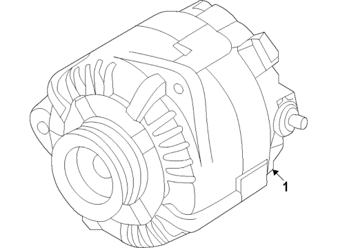 2020 Nissan Armada Alternator Diagram 1