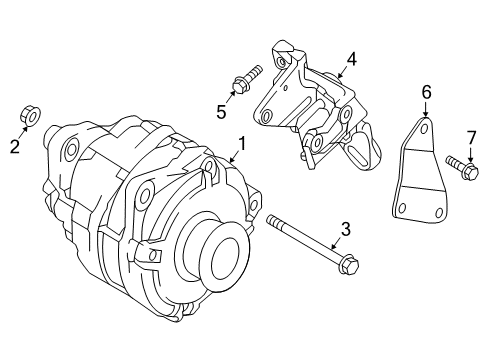 2021 Nissan Titan Alternator Diagram 2