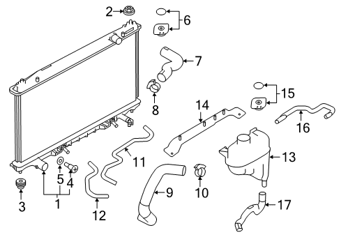 TANK ASSY-RESERVE Diagram for 21710-5CF0A