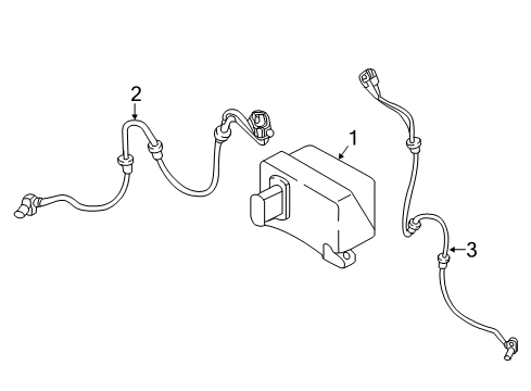 ABS Components - 2023 Nissan Titan Regular