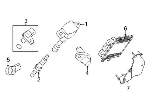 2021 Nissan Frontier Powertrain Control Diagram 1