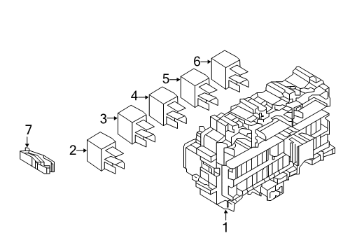 2021 Nissan Kicks Fuse & Relay Diagram 3