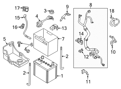 2020 Nissan Armada Battery Diagram