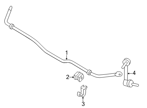 2020 Nissan Pathfinder Rear Suspension, Lower Control Arm, Upper Control Arm, Stabilizer Bar, Suspension Components Diagram 2