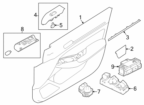 2022 Nissan Altima Front Door Diagram 2