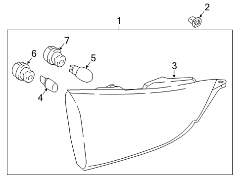 2021 Nissan Rogue Sport Bulbs Diagram 2