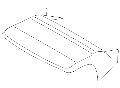 2020 Nissan 370Z Interior Trim - Convertible Top Diagram