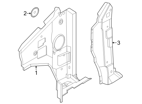 2023 Nissan ARIYA Hinge Pillar Diagram