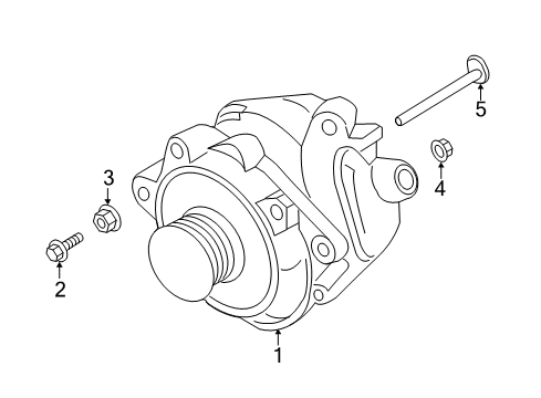 2020 Nissan Maxima Alternator Diagram 2