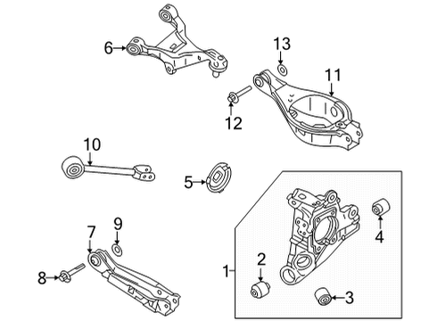 Bolt Diagram for 55226-6RA0A