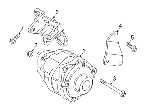 2021 Nissan NV Alternator Diagram 3