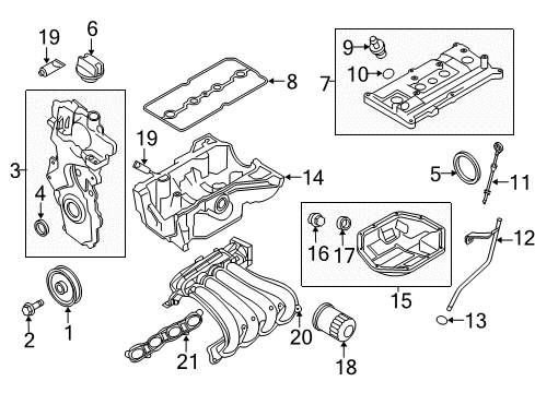 2020 Nissan NV Filters Diagram 2