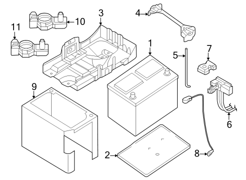 2022 Nissan Frontier Battery Diagram