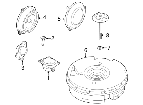 2023 Nissan ARIYA Sound System Diagram 1