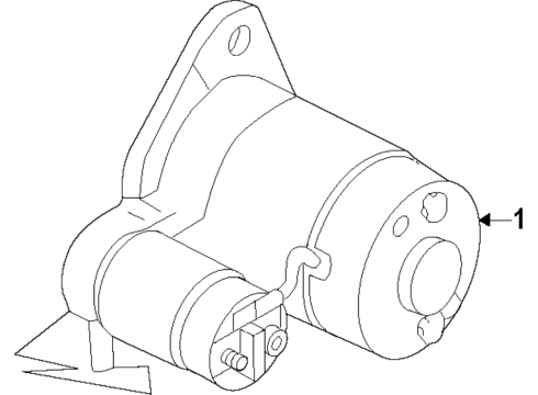 2020 Nissan Murano Starter Diagram