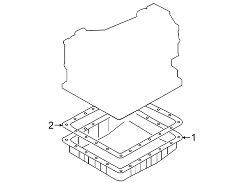 2022 Nissan Frontier Case & Related Parts Diagram