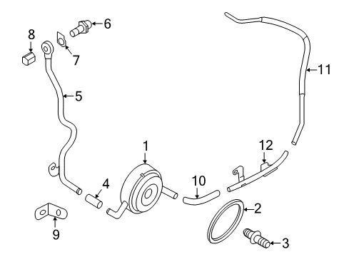 2020 Nissan Murano Oil Cooler Diagram