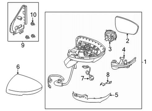 2021 Nissan Rogue Lane Departure Warning Diagram 2