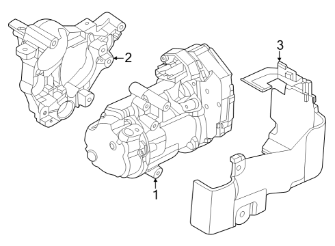 2023 Nissan ARIYA Condenser, Compressor & Lines Diagram 1