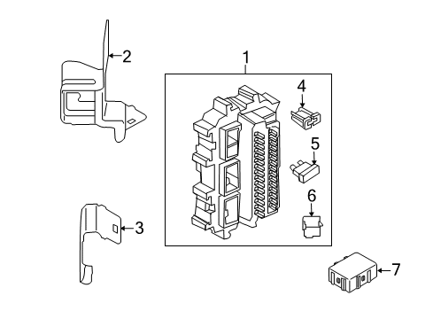 2020 Nissan 370Z Electrical Components Diagram 2