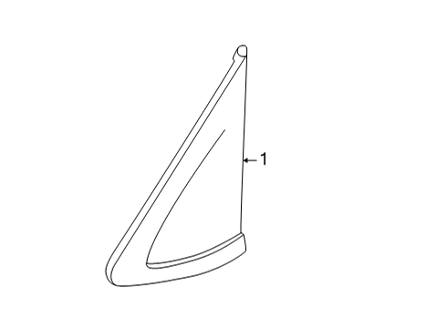 2021 Nissan Versa Exterior Trim - Fender Diagram