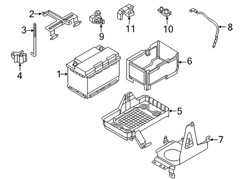 2021 Nissan Rogue Battery Diagram