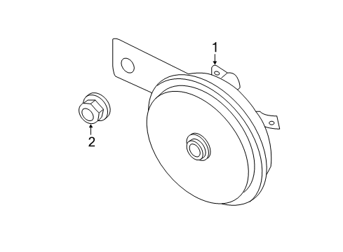 2021 Nissan NV Horn Diagram