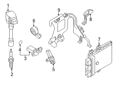 2020 Nissan Pathfinder Powertrain Control Diagram 2