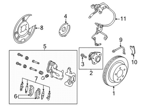 2021 Nissan Rogue Anti-Lock Brakes Diagram 4