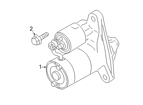 2021 Nissan Kicks Starter Diagram