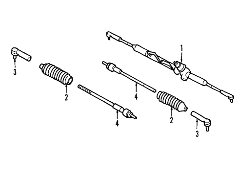 2020 Nissan Frontier P/S Pump & Hoses Diagram 1