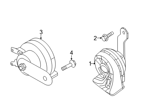 2020 Nissan NV Horn Diagram