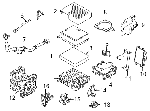 2021 Nissan Leaf Electrical Components Diagram 5