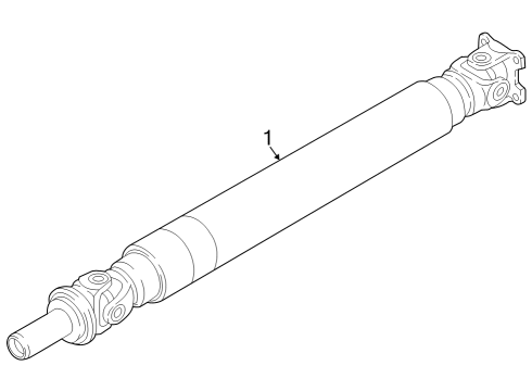 2023 Nissan Z Drive Shaft - Rear Diagram 2