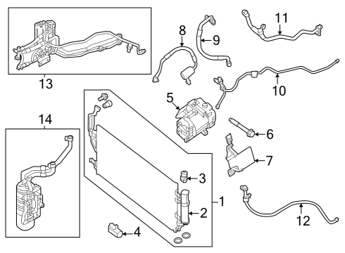 2021 Nissan Leaf Air Conditioner Diagram 1