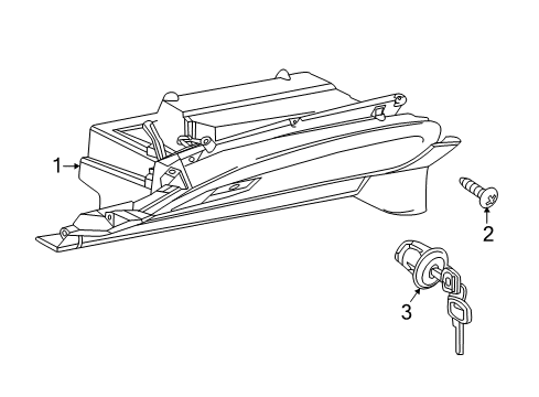 2020 Nissan Murano Glove Box Diagram