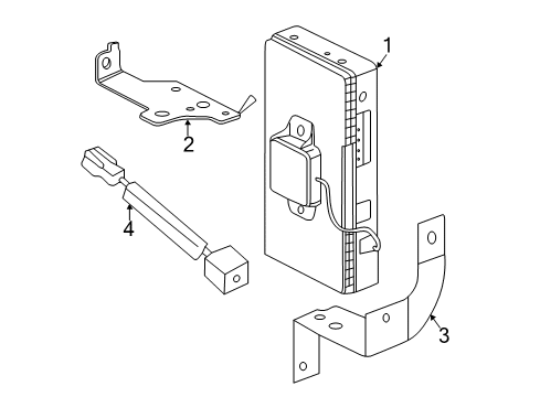 2020 Nissan NV Communication System Components Diagram