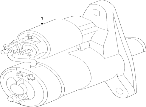 2022 Nissan Pathfinder Starter Diagram 2