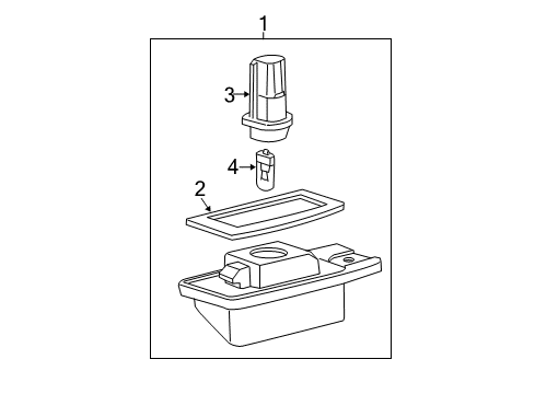 2020 Nissan Rogue Bulbs Diagram 4