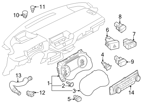 2022 Nissan Altima Switches Diagram 2