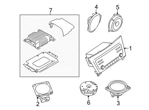 2020 Nissan Rogue Sound System Diagram