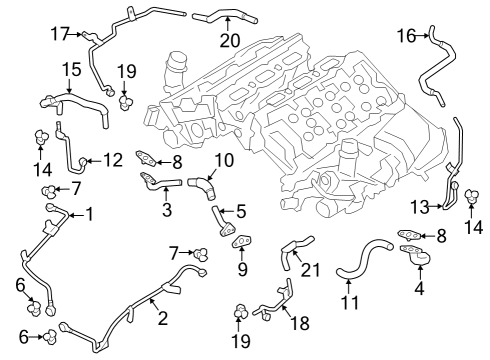 2023 Nissan Z SENSOR ASSY-BOOST PRESSURE Diagram for 22365-1TT0B