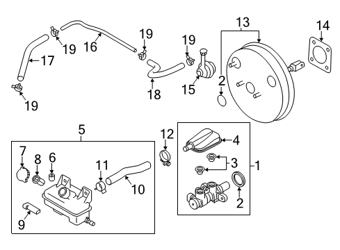 2020 Nissan NV Hydraulic System Diagram